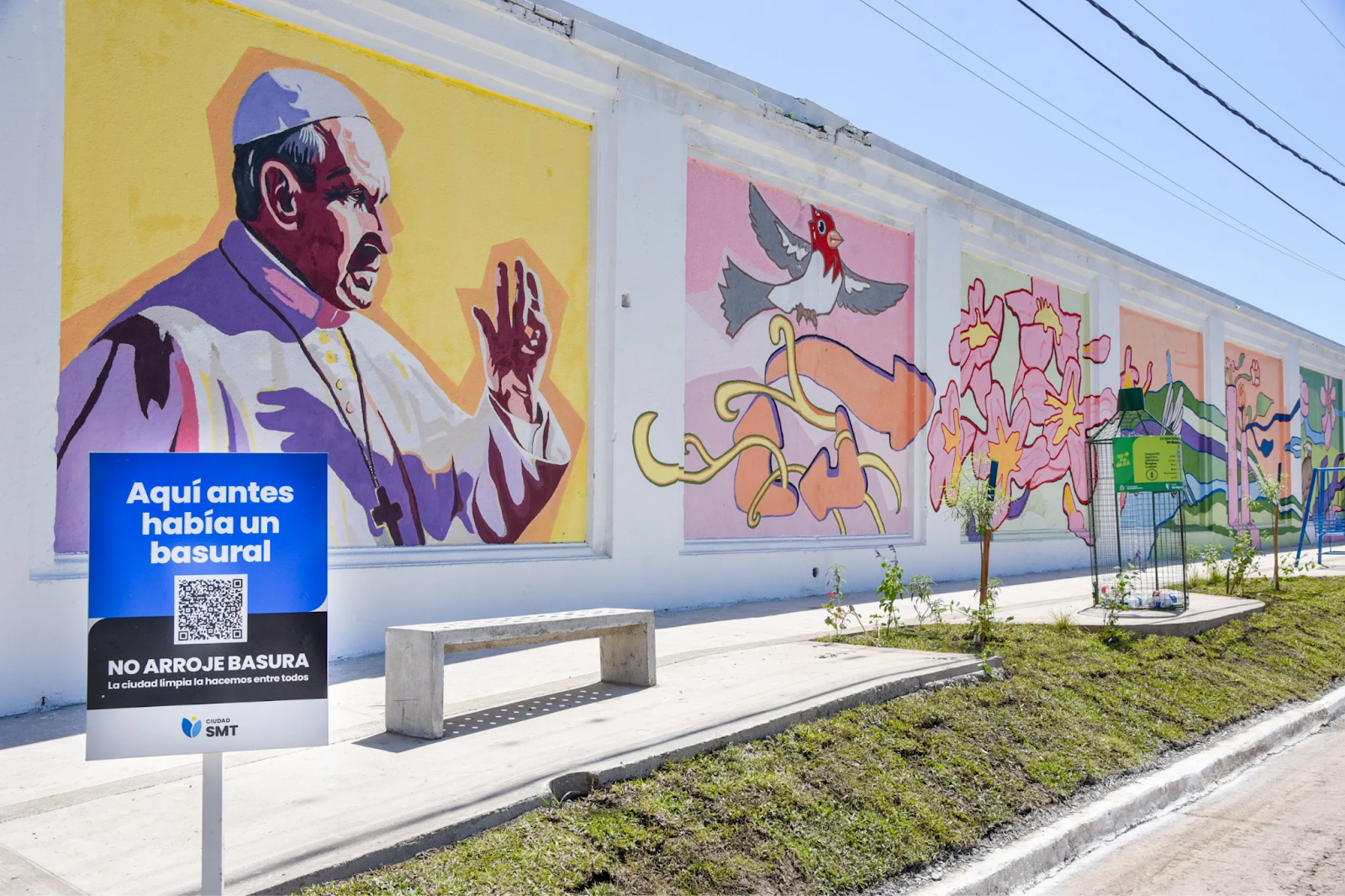 Una esquina que dejó de ser basural y volvió a ser barrio en San Miguel de Tucumán