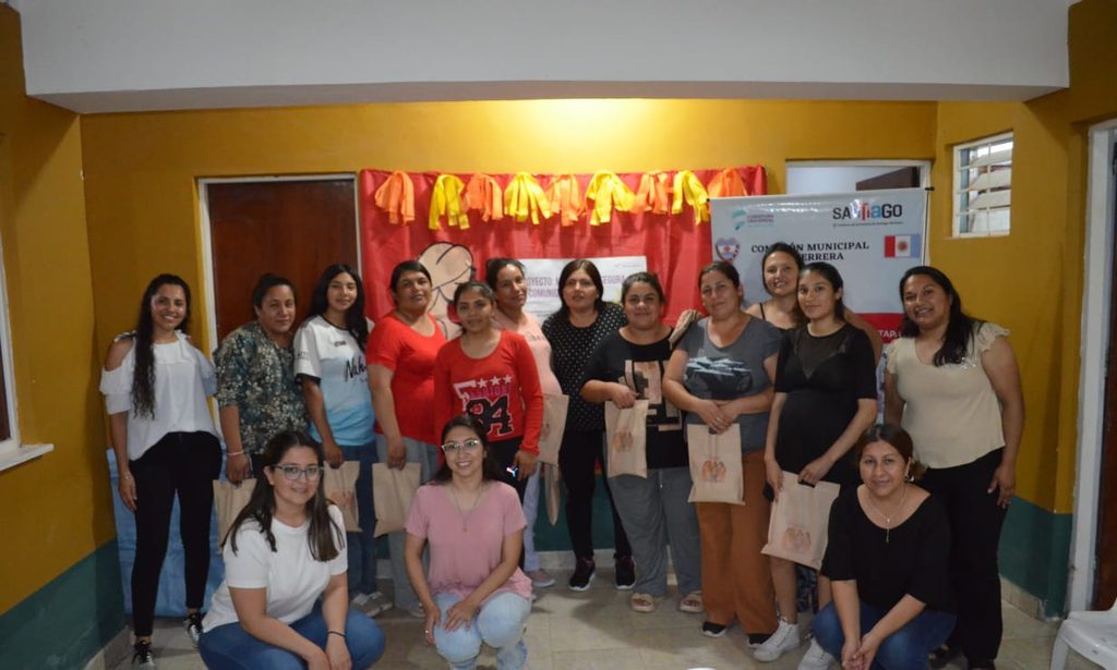Participantes del programa Maternidad Segura en Comunidad en Herrera, Santiago del Estero