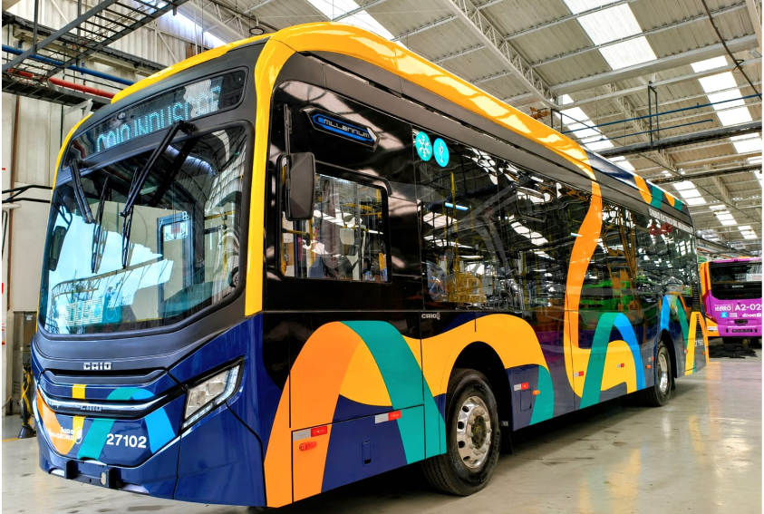 electrificación del transporte público Montes Claros